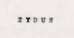 Z Y D U S Device mark 720920 Trademark