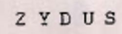 Z Y D U S Device mark 721647 Trademark