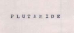 Plutamide Device mark 732763 Trademark