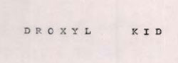 Droxyl Kid Device mark 732765 Trademark