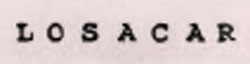 Losacar Device mark 735891 Trademark