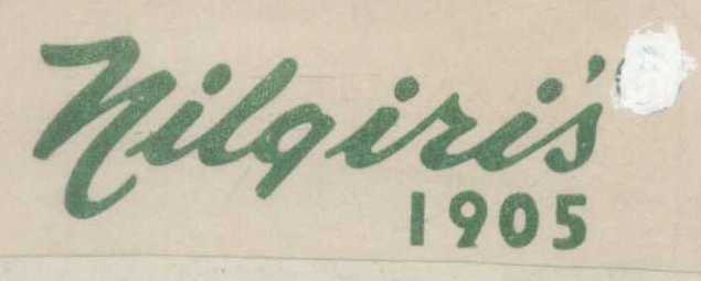 Nilgiris 1905 (label) Device mark 738856 Trademark