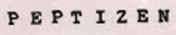 Peptizen Device mark 741819 Trademark