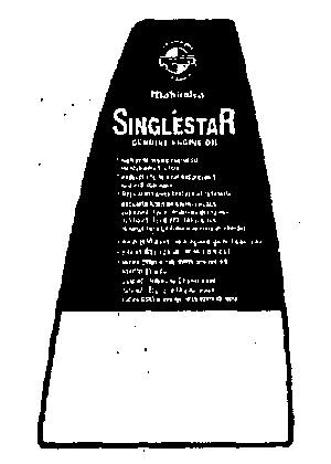 Mahindra Single Star Device mark 762290 Trademark