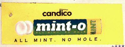 Candico Mint-o All Mint. No Hole (device) Device mark 808864 Trademark