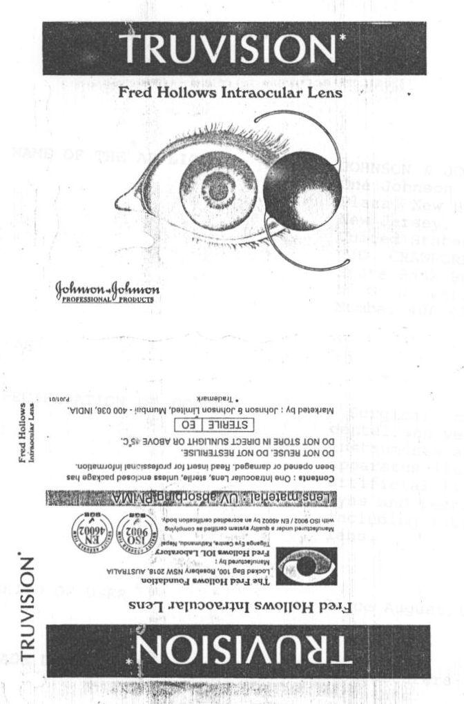 Truvision Device Of (eye) Device mark 869725 Trademark