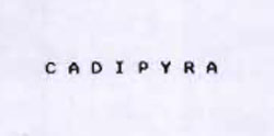 Cadipyra Device mark 899635 Trademark