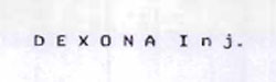 Dexona Inj Device mark 910607 Trademark