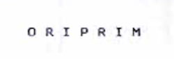 Oriprim Device mark 910610 Trademark
