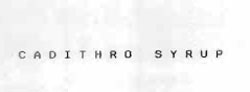 Cadithro Syurp Device mark 919971 Trademark