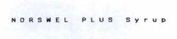 Norswel Plus Syrup Device mark 933211 Trademark