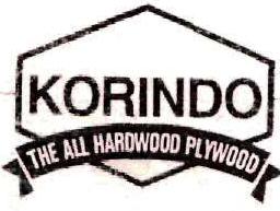 Korindo The All Hardwood Plywood (label) Device mark 953388 Trademark
