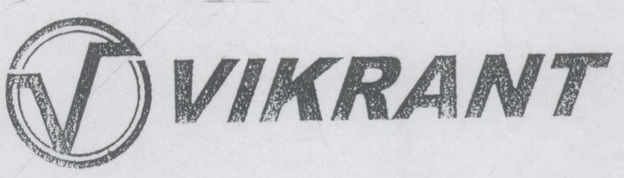Vikrant Device mark 962407 Trademark