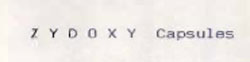 Zydoxy Capsules Device mark 979995 Trademark