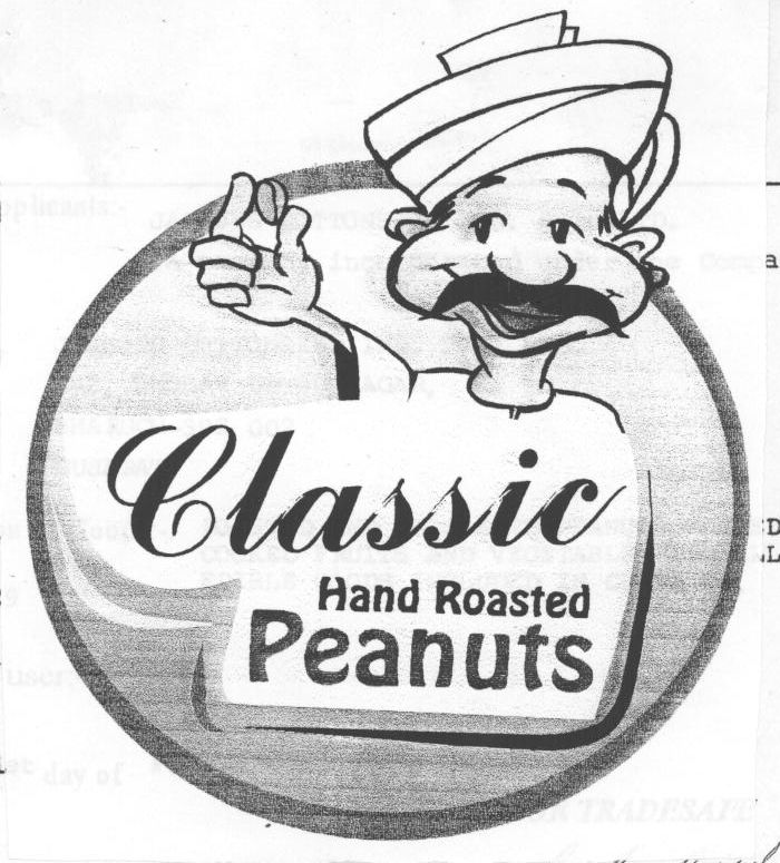 Classic Hand Roasted Peanuts Device mark 988556 Trademark